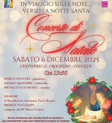 Il Concerto di Natale del Lions Club Cosenza “Castello Svevo” nel Santuario del SS. Crocifisso
