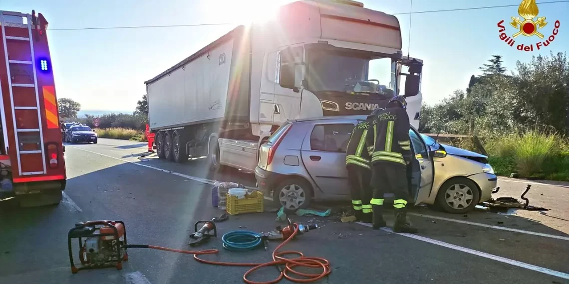 Incidente mortate questa mattina sulla Strada Provinciale 263