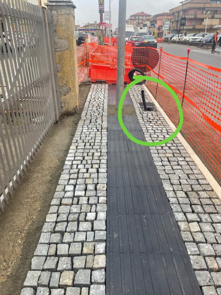 Lavori sui marciapiedi di viale Affaccio, l'assessore al ramo chiarisce, ma le polemiche non si placano. Anzi... 4 viale affaccio foto1