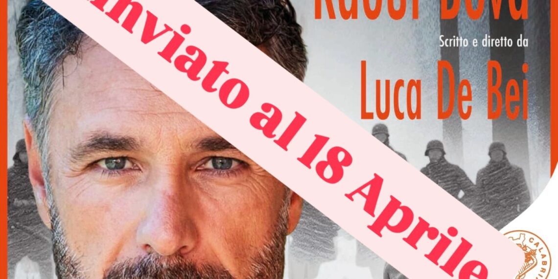 Raoul Bova sta male, questa sera non sarà al Teatro Comunale di Vibo Valentia 1 Raoul Bova sta male, questa sera non sarà al Teatro Comunale di Vibo Valentia