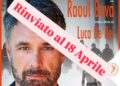 Raoul Bova sta male, questa sera non sarà al Teatro Comunale di Vibo Valentia