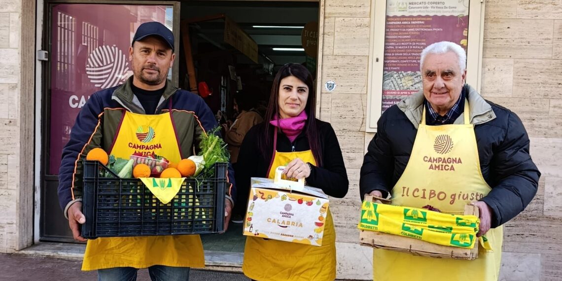 Ciclone Harry, il mercato Campagna Amica di Catanzaro Lido attiva una rete di solidarietà