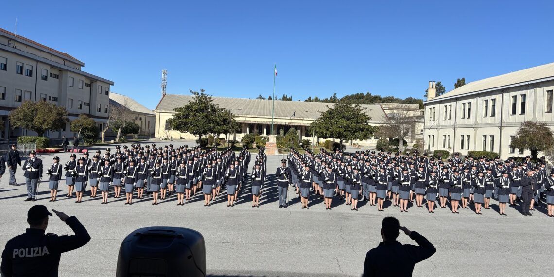 Venerdì il giuramento del 231° corso allievi agenti della Polizia di Stato