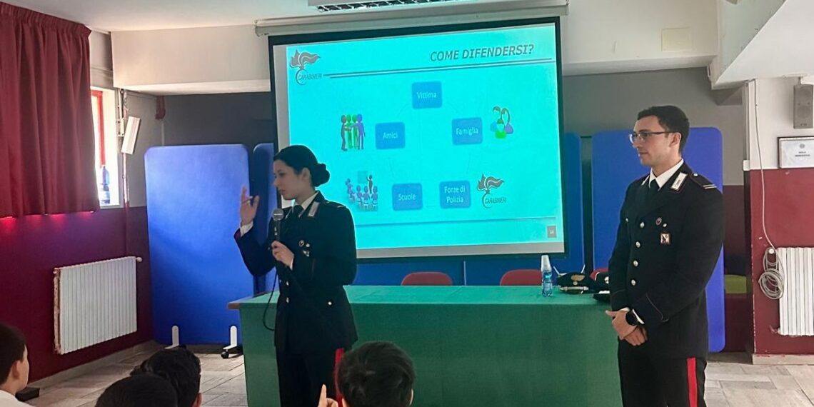 Reggio Calabria, sicurezza online: i carabinieri incontrano gli alunni del “Carducci – Da Feltre”