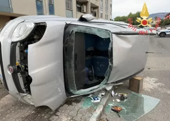 Rocambolesco incidente a Lamezia Terme