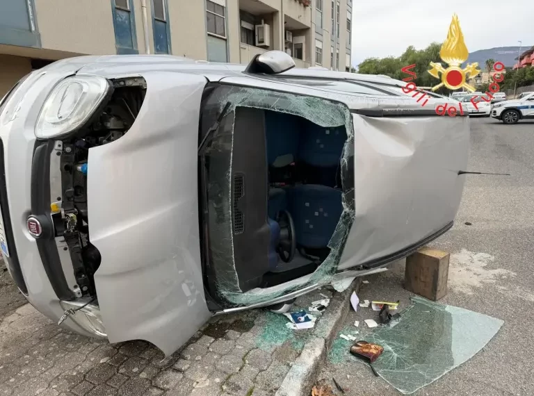 Rocambolesco incidente a Lamezia Terme