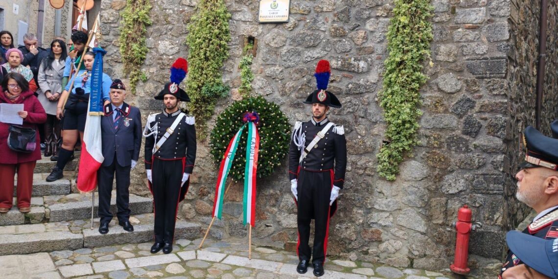 Ricordato a San Giorgio Morgeto il Carabiniere Scelto Pasquale Camarda