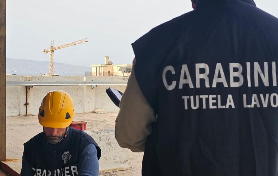 Controlli sulla sicurezza sul lavoro e contrasto al lavoro nero. I carabinieri denunciano 6 persone  