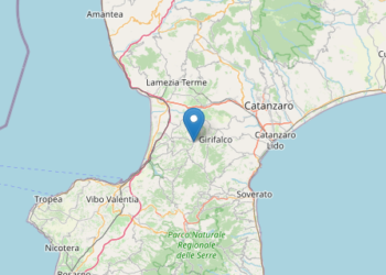 Lieve terremoto nella notte a Curinga