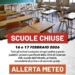 Oggi e domani scuole chiuse a Cosenza 11 Oggi e domani scuole chiuse a Cosenza