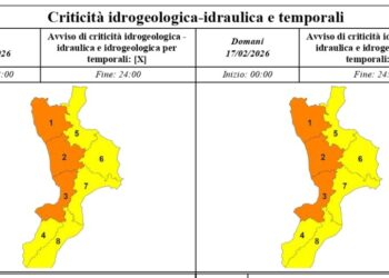 Torna l’allerta meteo (arancione) e il sindaco di Vibo Valentia emette una nuova ordinanza di chiusura scuole