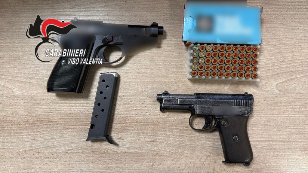 Durante i controlli in materia di armi da parte dei Carabinieri nel Vibonese, sequestrati fucili, pistole e munizioni 2 WhatsApp Image 2026 02 23 at 13.25.57