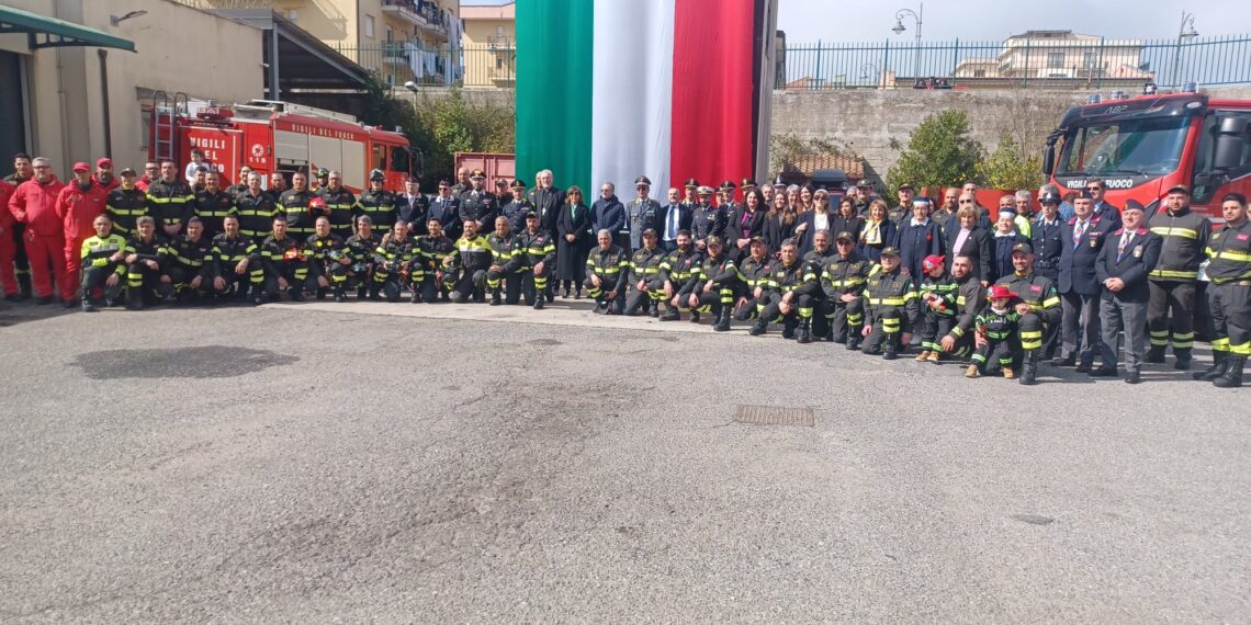 Celebrata anche a Vibo Valentia la Festa del Corpo Nazionale dei Vigili del Fuoco (VIDEO)