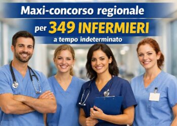 Maxi-concorso regionale per 349 infermieri a tempo indeterminato nelle ASP, Aziende Ospedaliere e GOM della Calabria