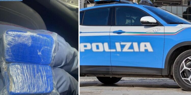 Arrestato perchè trovato con due panetti di  feniletilammina nascosti nell’auto