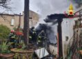 Vibo Valentia, incendio in un’abitazione del centro storico