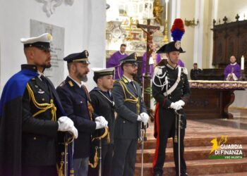 Celebrazione Eucaristica Interforze a Vibo Valentia per la preparazione alla Pasqua