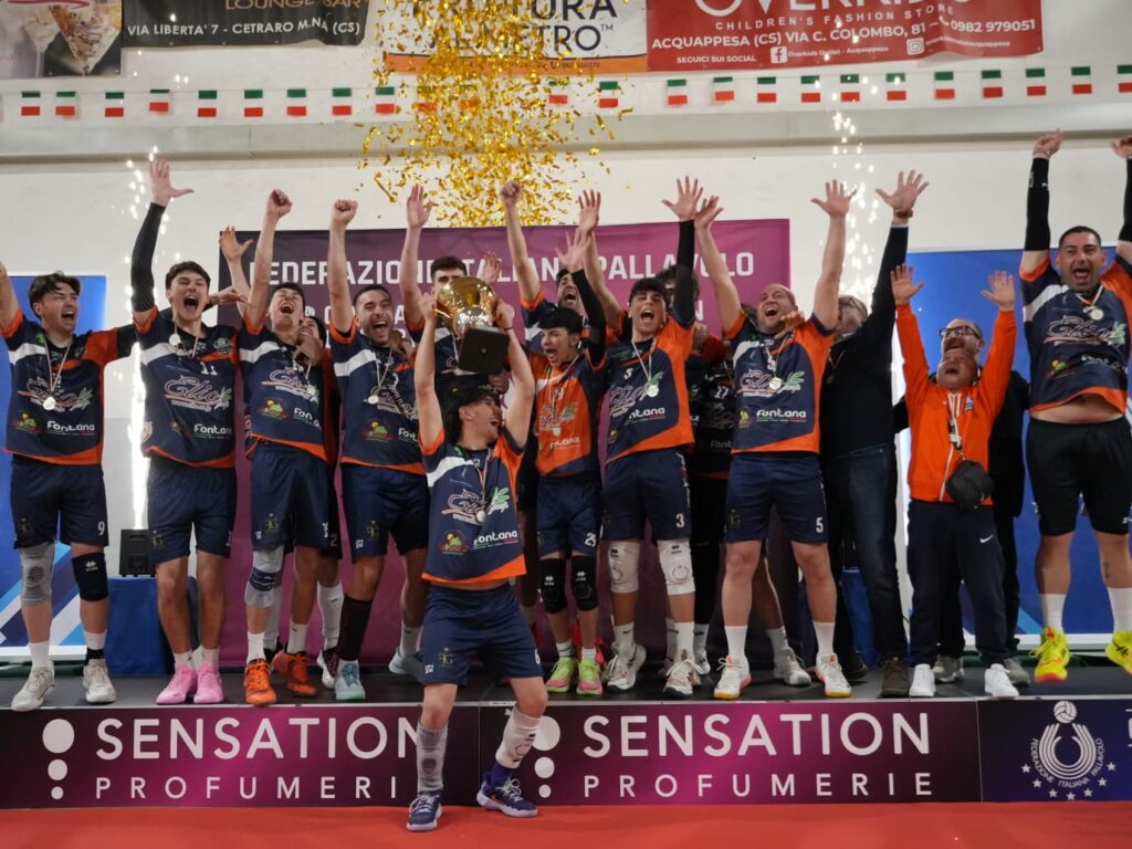 Volley Coppa Calabria serie D maschile: trionfo della Don Russo Elio Group Cetraro 2 CETRARO 1