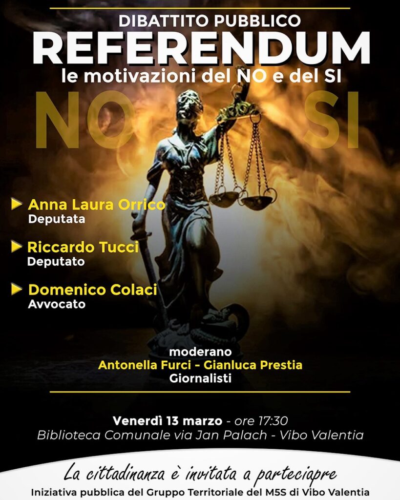 Locandina evento GT del 13 marzo 2026