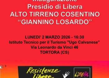 Assemblea per la costituzione del nuovo presidio di Libera dell’Alto tirreno cosentino intitolato a “Giannino Losardo”