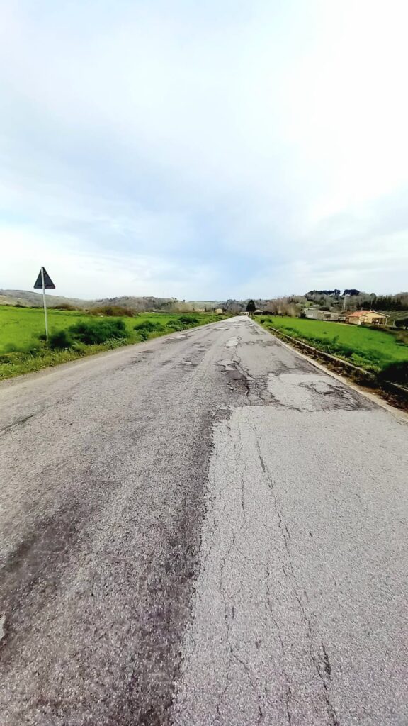 Un tratto della SP 22