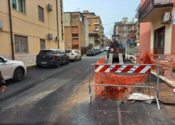 Vibo Valentia, il triste destino di via P. E. Murmura: appena asfaltata e già rotta, sottoposta a lavori