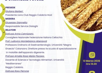 Un convegno sulla celiachia promosso dal Lions Club Reggio Calabria Host 6 Un convegno sulla celiachia promosso dal Lions Club Reggio Calabria Host