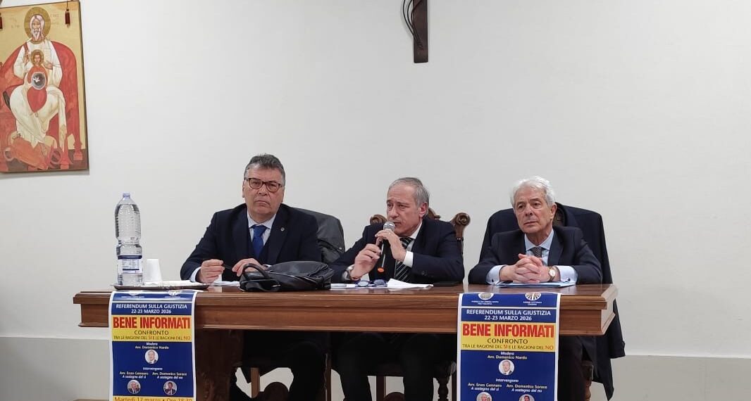 A Santa Maria La Nova il primo incontro “Bene Informati” sul referendum sulla giustizia