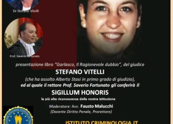 A Vibo Valentia la Presentazione del Libro “Garlasco, Il Ragionevole Dubbio”