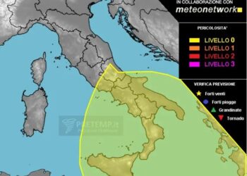 Torna il freddo in Calabria con piogge, neve e abbassamento della temperatura
