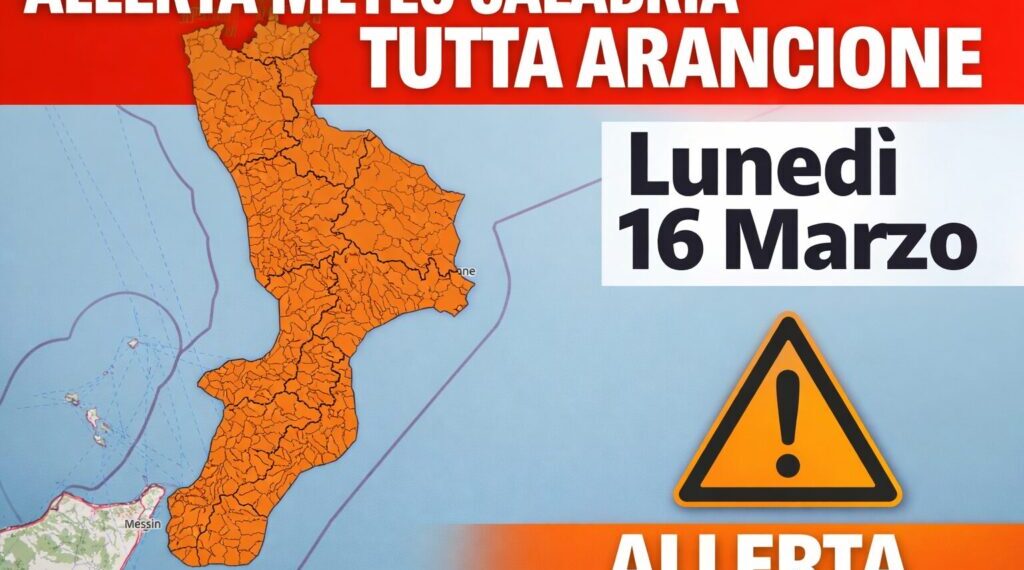 Allerta meteo arancione, scuole chiuse a Vibo Valentia domani, lunedì 16 marzo 1 Allerta meteo arancione, scuole chiuse a Vibo Valentia domani, lunedì 16 marzo