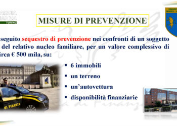 Sequestrati beni ad un pluripregiudicato di Torino legato alla ‘ndrangheta (VIDEO)