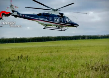 Rischio frane: sorvoli dei Carabinieri su Serre e Preserre Vibonesi (VIDEO)