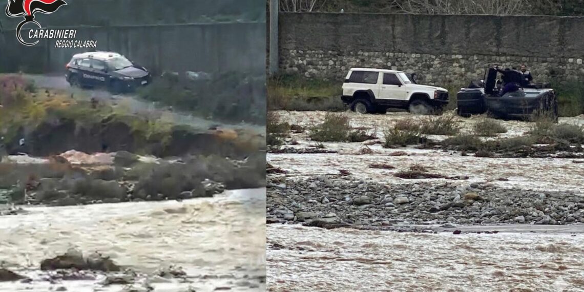 I Carabinieri di Caforio salvano due persone dal Torrente Sant’Agata (VIDEO)