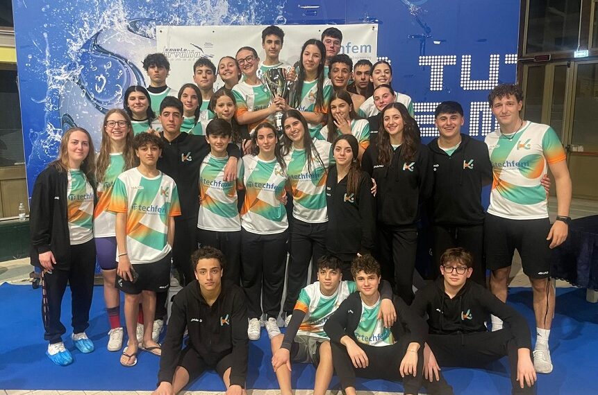 La Kairos Nuoto Lamezia trionfa alle Finali Regionali di Categoria e si conferma prima in Calabria