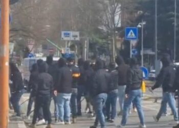 A Cesena duro scontro tra tifoserie prima della partita con il Catanzaro (VIDEO)