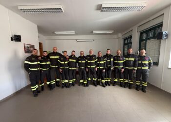 Concluso il corso per operatori di sala operativa presso il Comando dei Vigili del Fuoco di Vibo Valentia