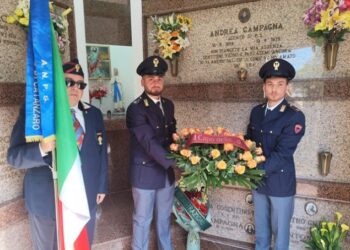 A Sant’Andrea Apostolo dello Ionio, la Polizia commemora Andrea Campagna