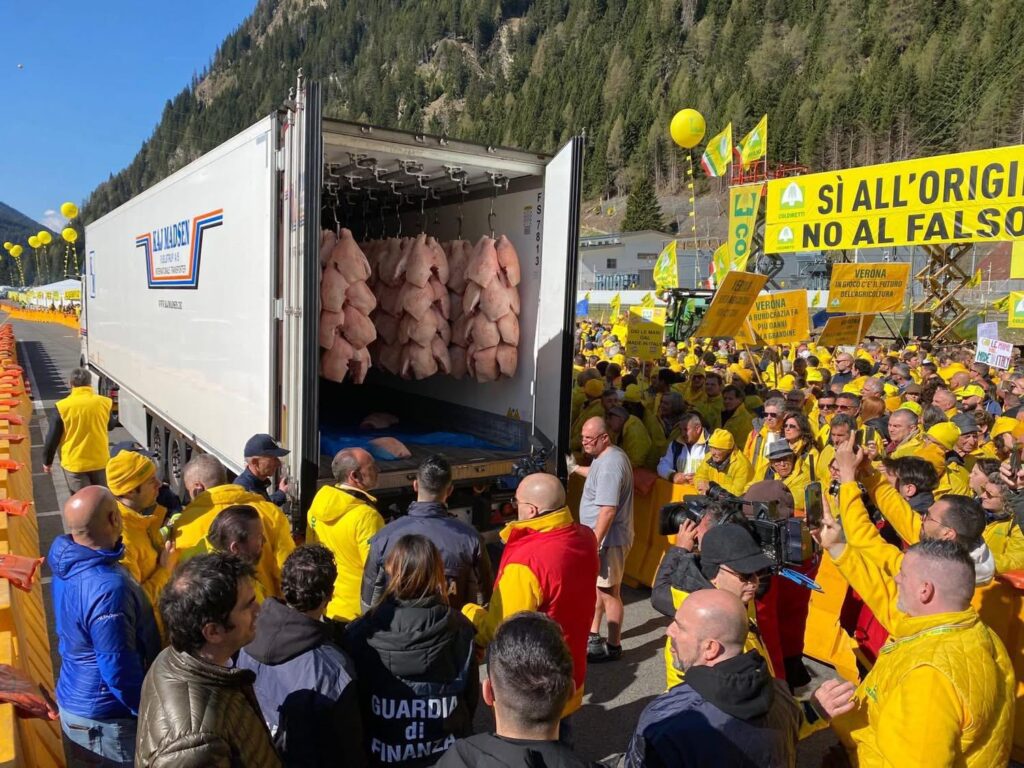 Dai camion Falso Made in Italy