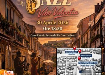Giovedì a Vibo Valentia “Sunset Jazz”: quattro live per animare il centro città con aperitivi a tema nei locali aderenti