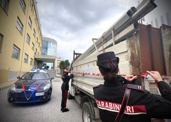 I Carabinieri fermano un 39enne e sequestrano un carico di materiale ferroso trasportato senza autorizzazione