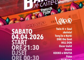 Barre al Castello, a Vibo Valentia il rap e la musica urban scaldano l’attesa per Rinascita Flow 9 Barre al Castello, a Vibo Valentia il rap e la musica urban scaldano l’attesa per Rinascita Flow