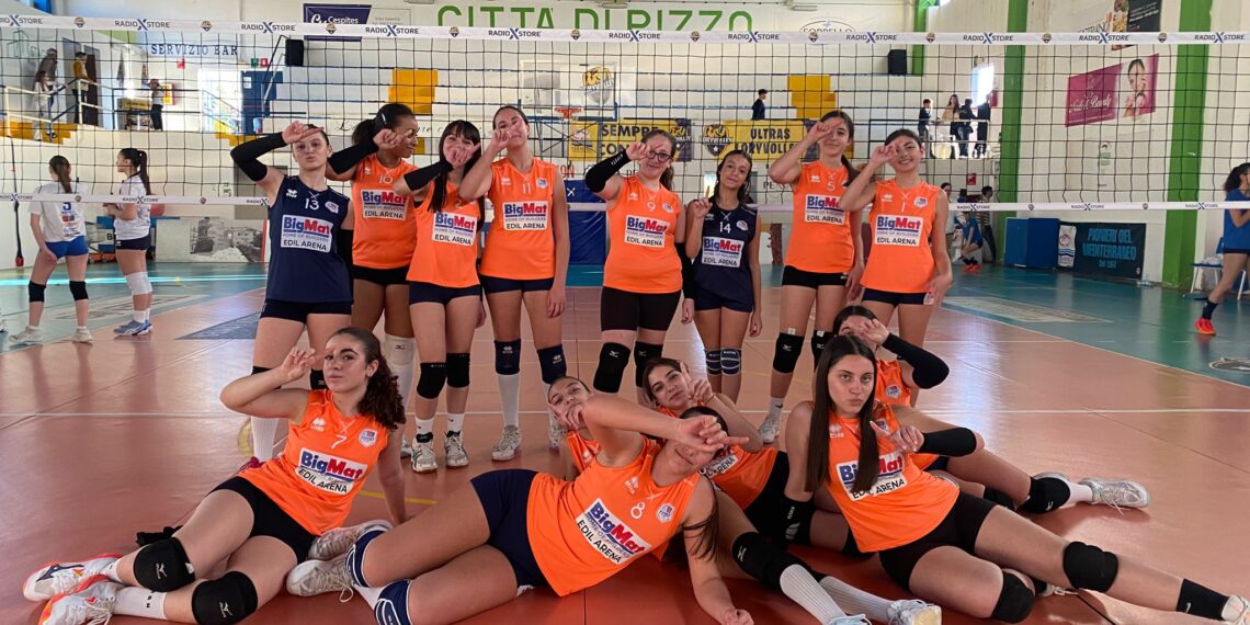 Volley, l’Under 14 della Todosport Vibo Valentia chiude al primo posto: ora la finale territoriale