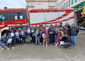 Emozioni autentiche e momenti di sincera condivisione al Comando dei Vigili del Fuoco