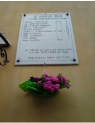 12 aprile 1943, il tragico giorno del bombardamento aereo su Vibo Marina 2 targa scuola prestera