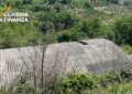 Sequestrata area contaminata di oltre 60.000 mq e manufatti con coperture in cemento-amianto per oltre 1.000 mq