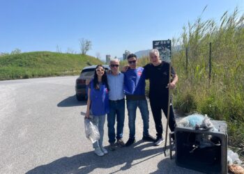 Grande partecipazione per la Giornata della terra: ripulita da tonnellate di rifiuti via San Pietro a Bivona
