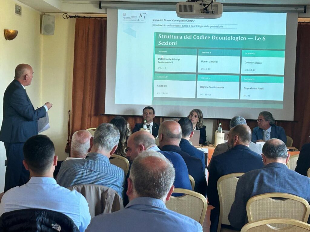 Grande partecipazione all’incontro promosso dall’Ordine dei Dottori Agronomi e Forestali di Vibo Valentia 2 IMG 20260516 WA0028