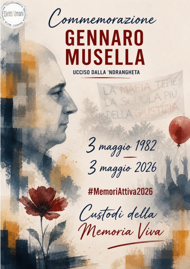 Locandina Commemorazione Gennaro Musella 2026