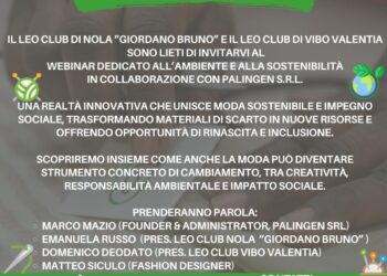 Moda sostenibile e reinserimento sociale: i Leo Club di Vibo Valentia e Nola si confrontano su temi ancora sottovalutati